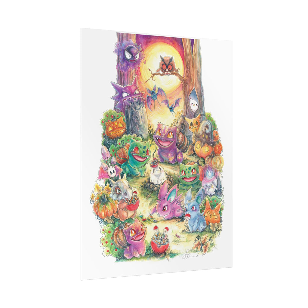 Halloween Friends Poster Print