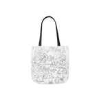 Tote Bag, 5-Color Straps - Halloween Friends Linework