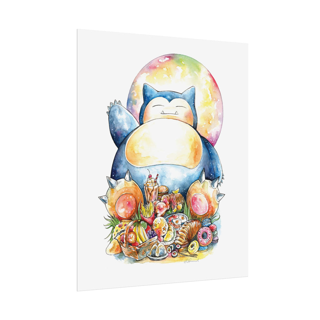 We Love Food Poster Print