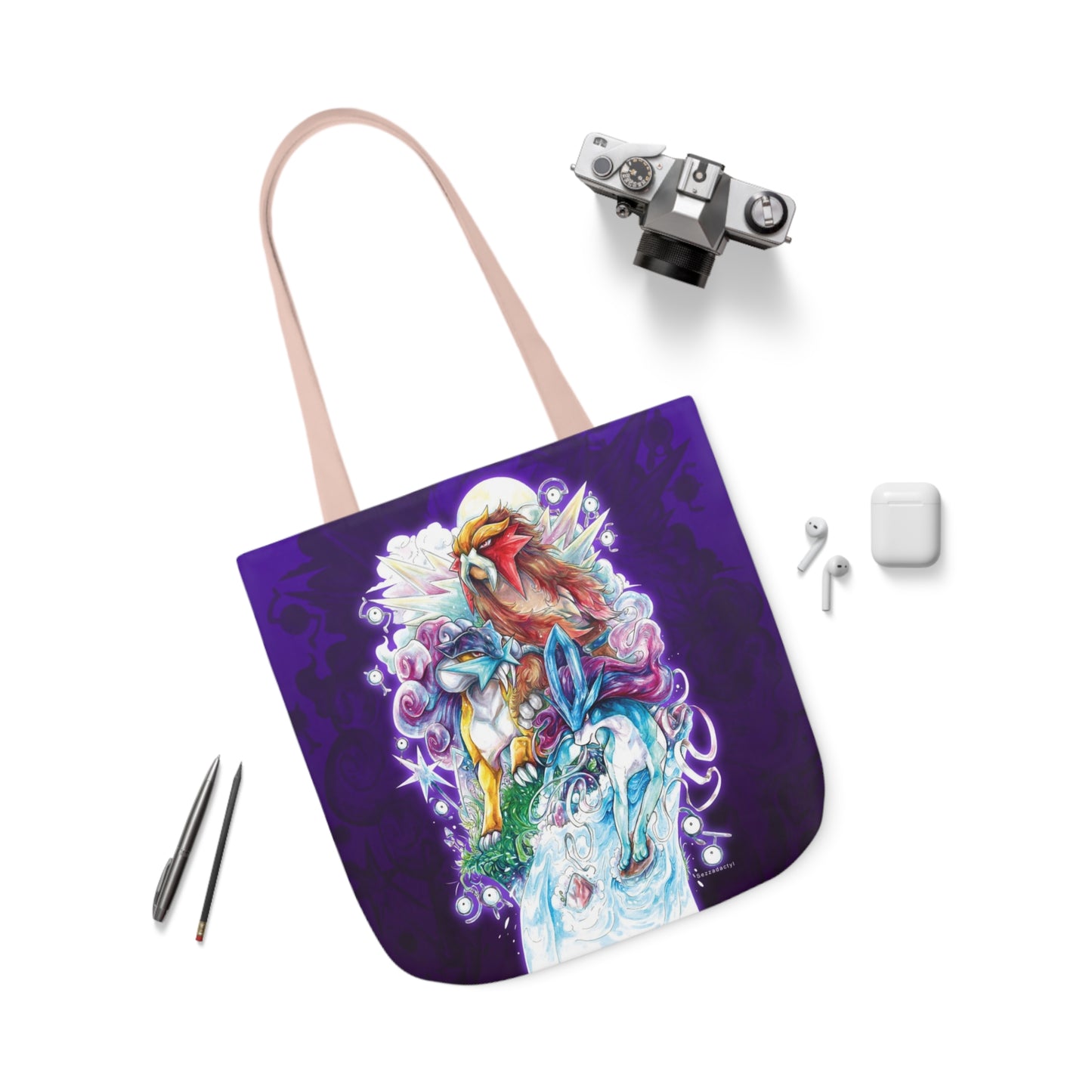 Tote Bag, 5-Color Straps - Legendary Beasts