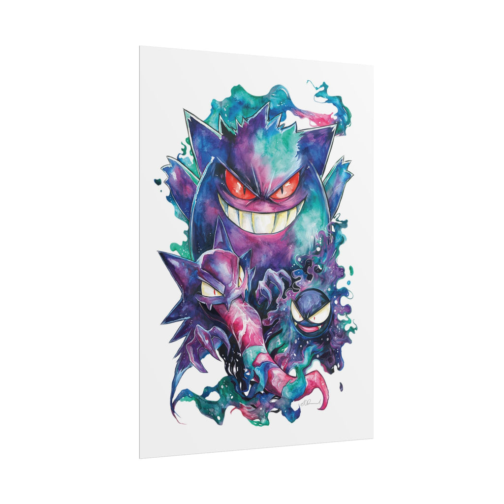 Ghostly Family Poster Print