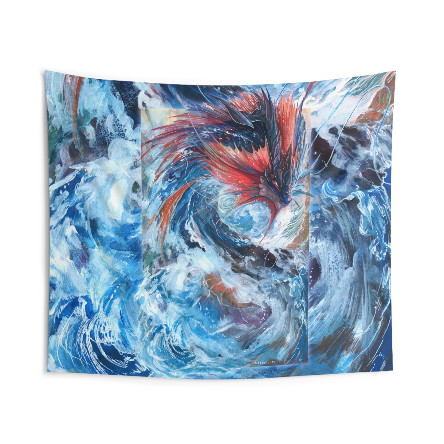 Indoor Wall Tapestries - Serpent of the Rapids