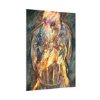Evil Goddess of Dragons Poster Print