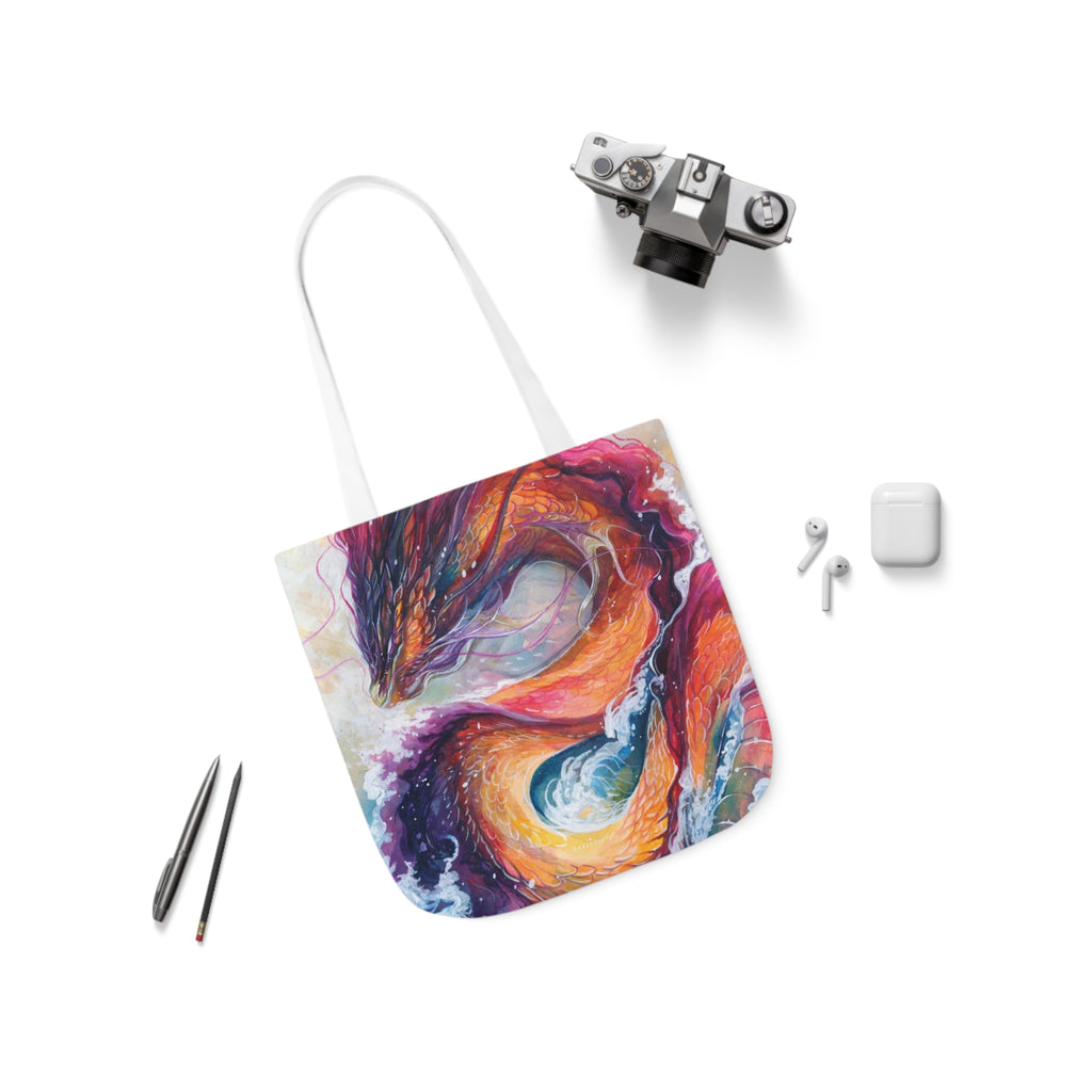 Tote Bag, 5-Color Straps - Serpent of the Lake