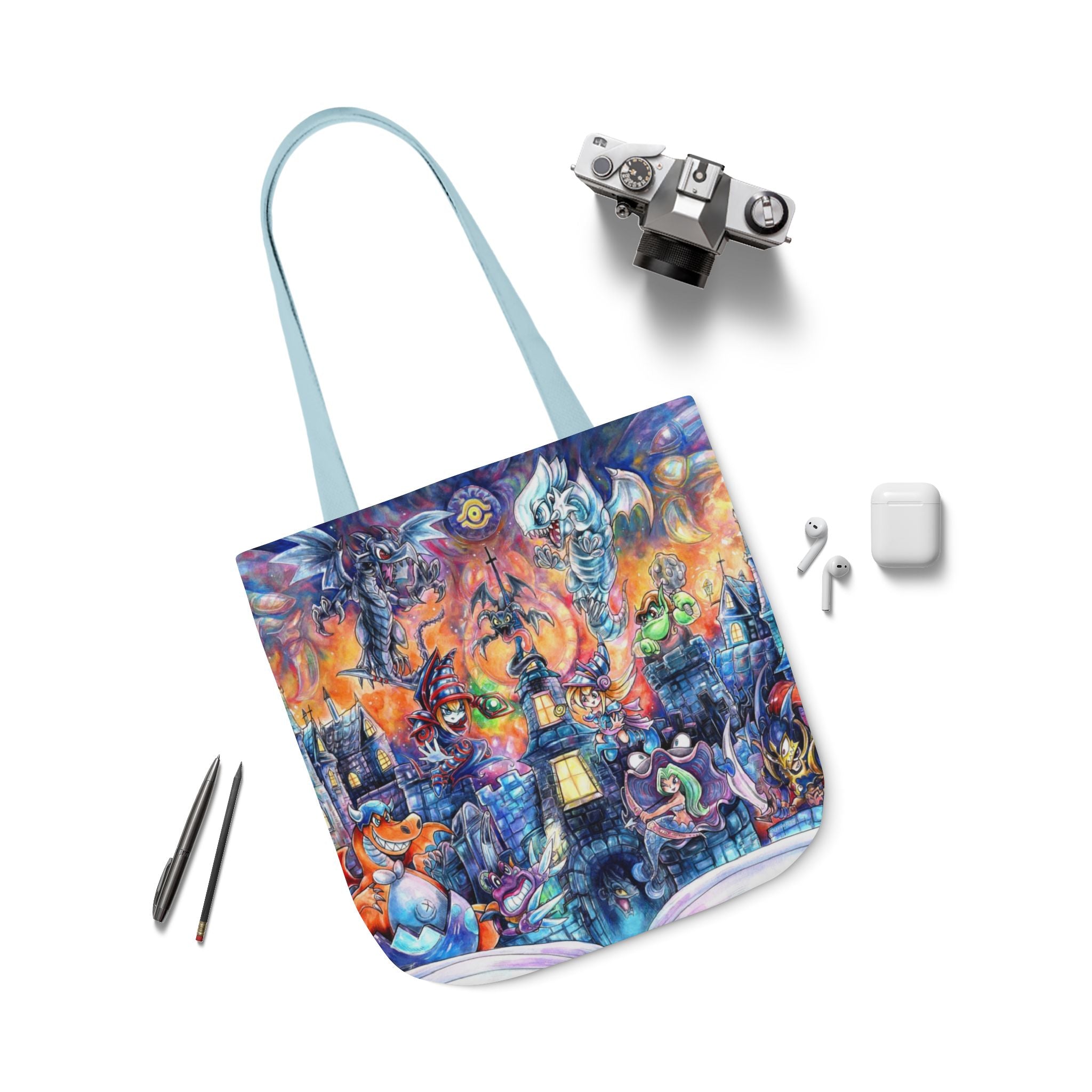 Tote Bag, 5-Color Straps - CarToon World