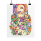 Halloween Friends Poster Print