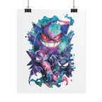 Ghostly Family Poster Print