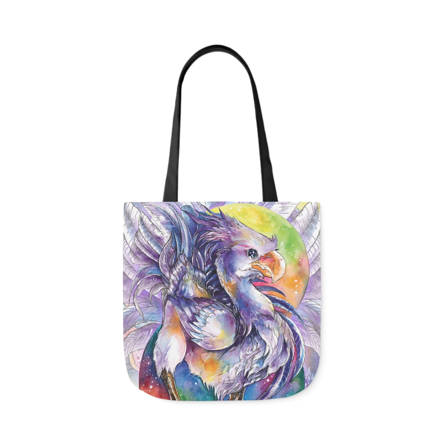 Tote Bag, 5-Color Straps - Purple Chocobo