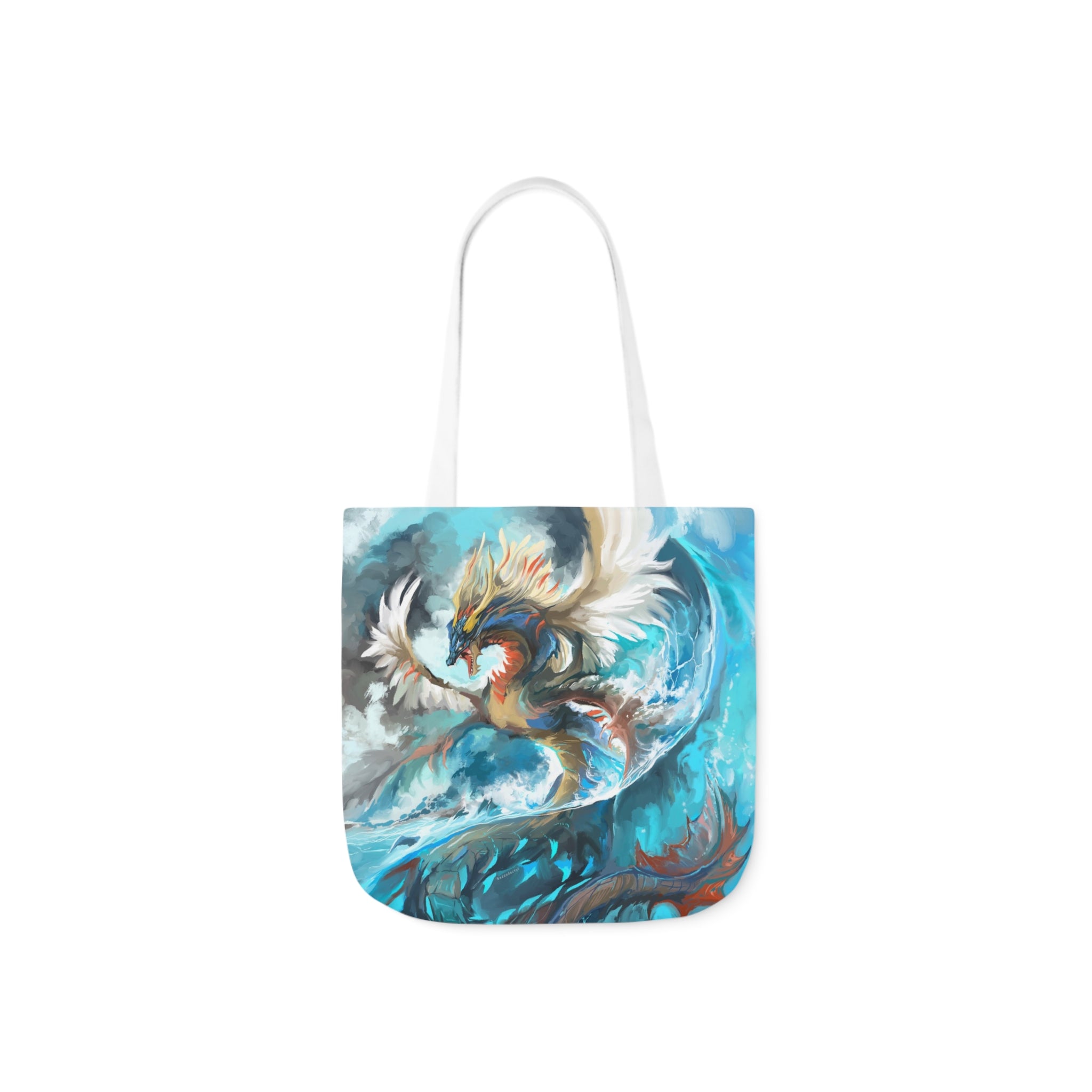 Tote Bag, 5-Color Straps - Monster of the Waves