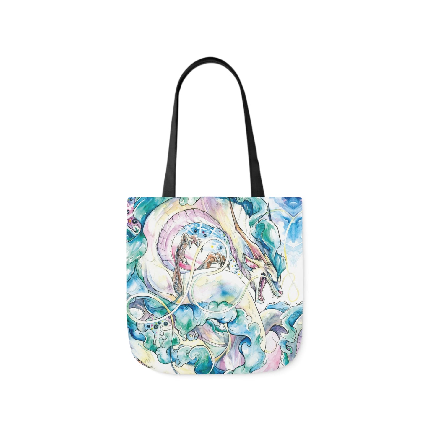 Tote Bag, 5-Color Straps - Sky Dragon