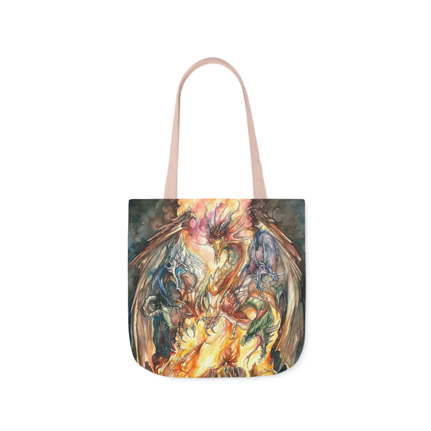 Tote Bag, 5-Color Straps - Evil Dragon Goddess