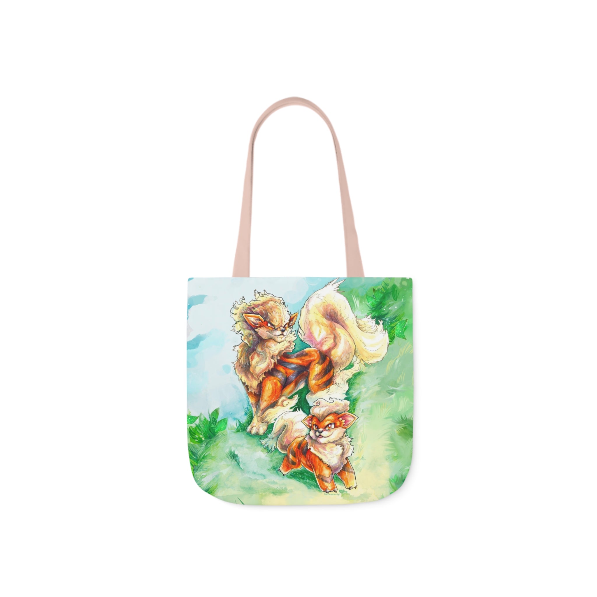 Tote Bag, 5-Color Straps - Fire Dogs