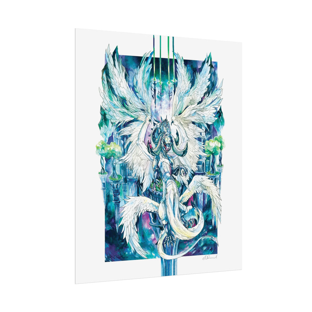 Winged Dragon Poster Print