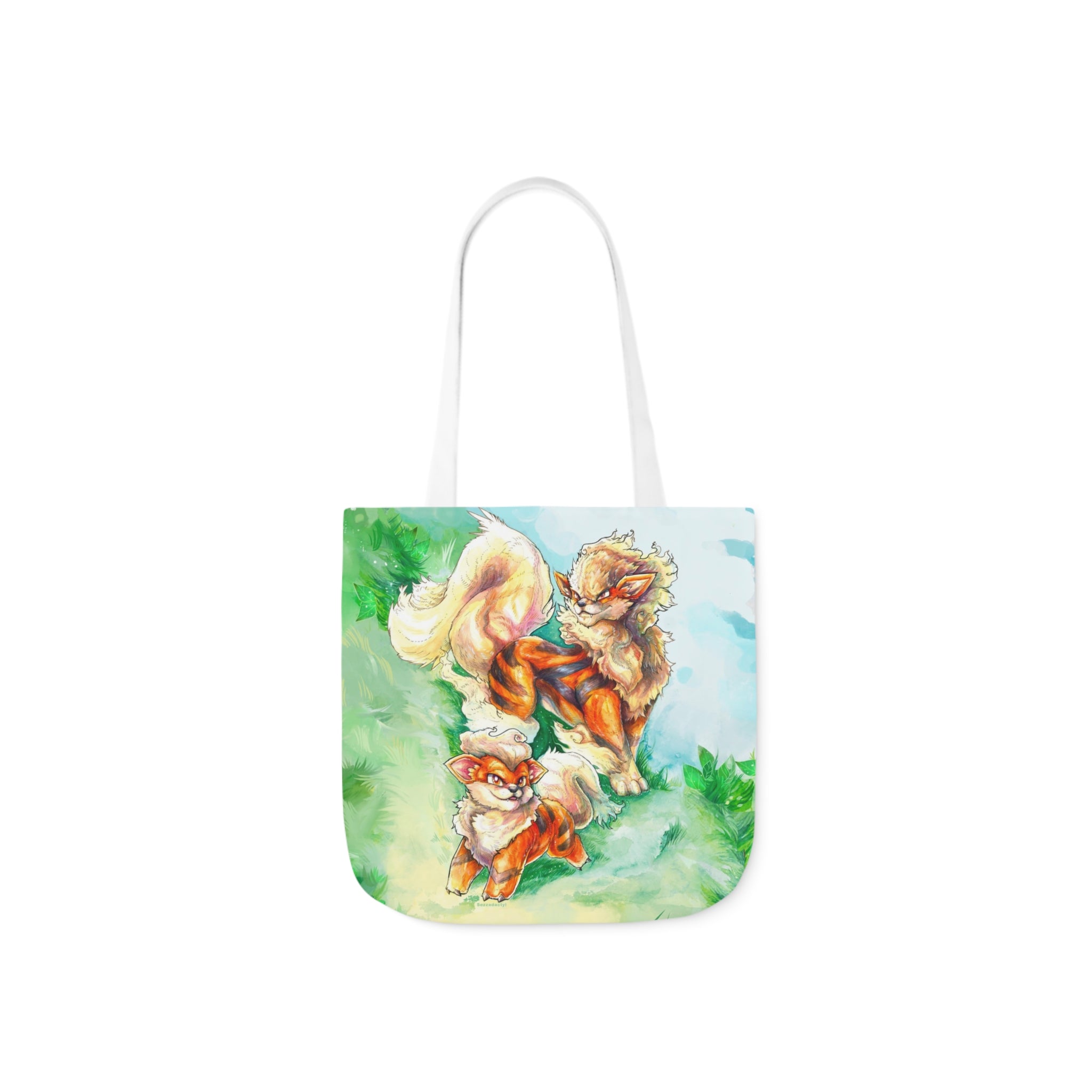 Tote Bag, 5-Color Straps - Fire Dogs