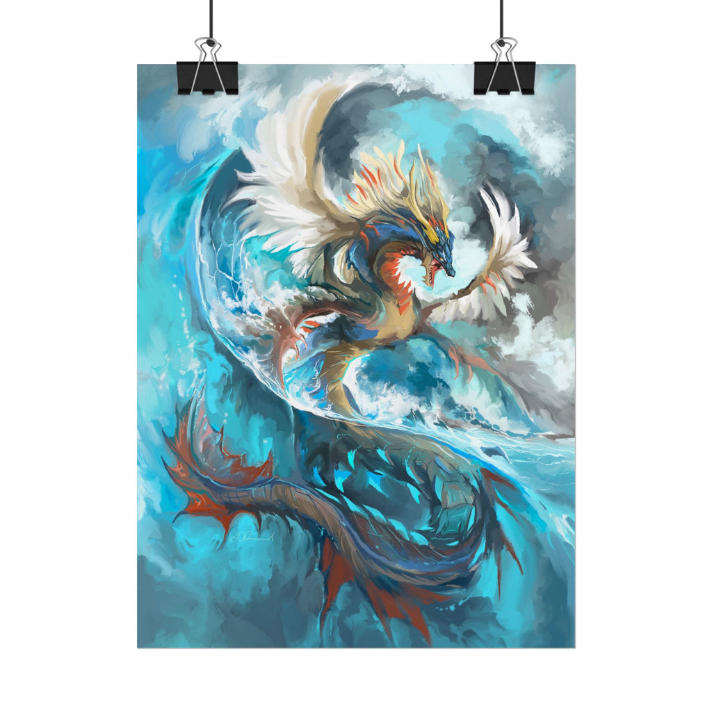 Monster of the Sea Poster Print