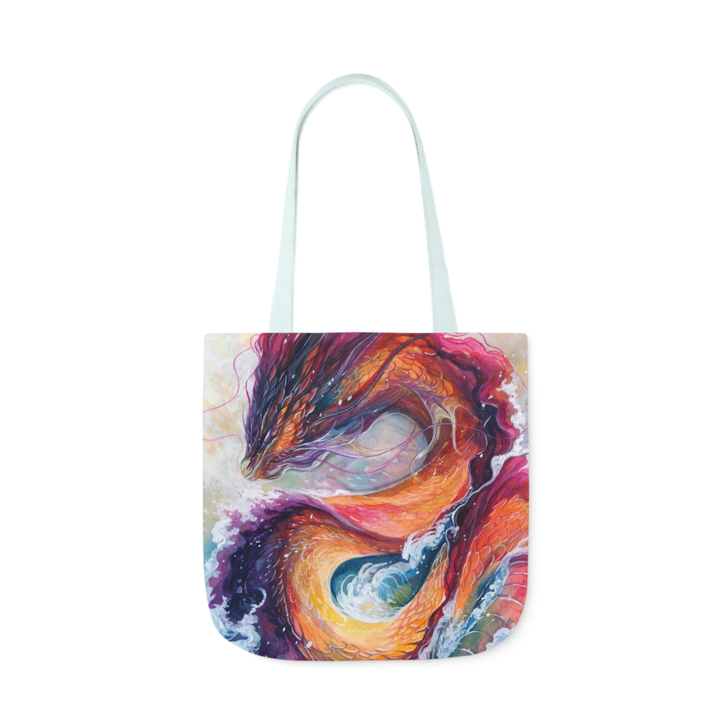 Tote Bag, 5-Color Straps - Serpent of the Lake