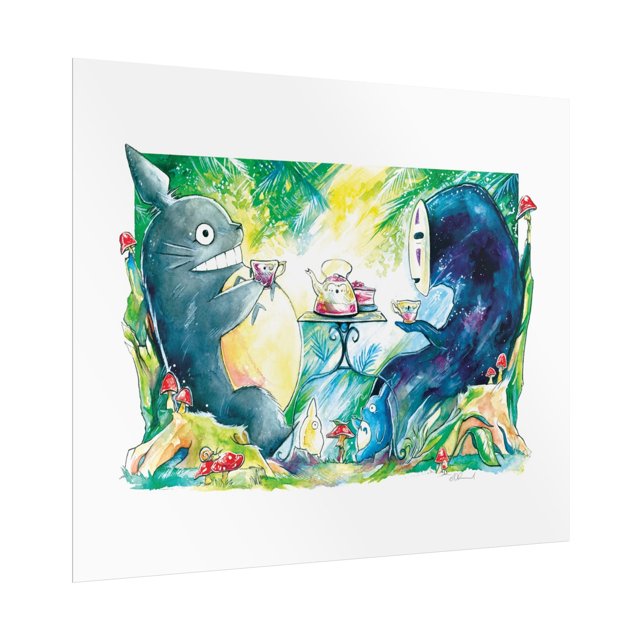 Tea Party Poster Print