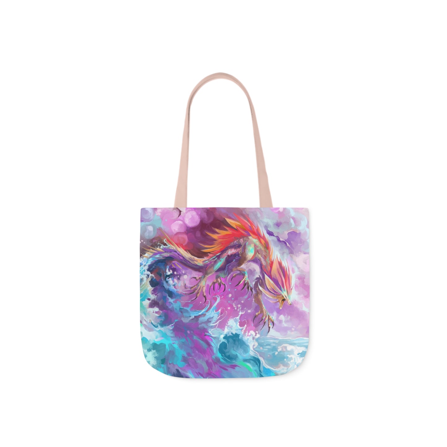 Tote Bag, 5-Color Straps - Monster of the Water