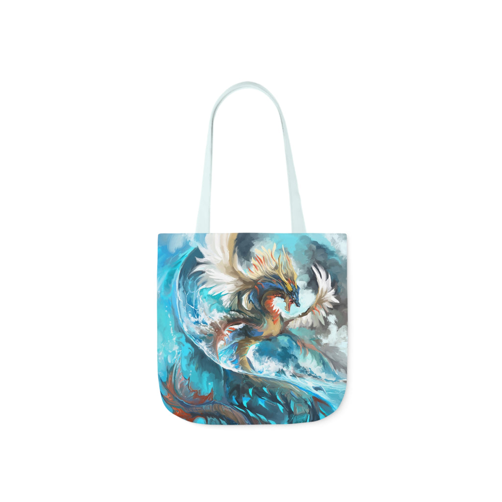 Tote Bag, 5-Color Straps - Monster of the Waves