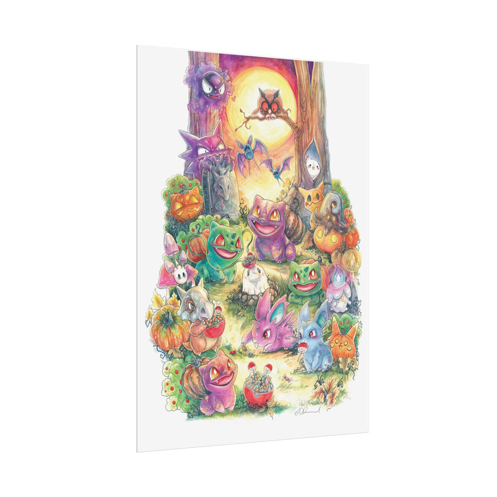 Halloween Friends Poster Print