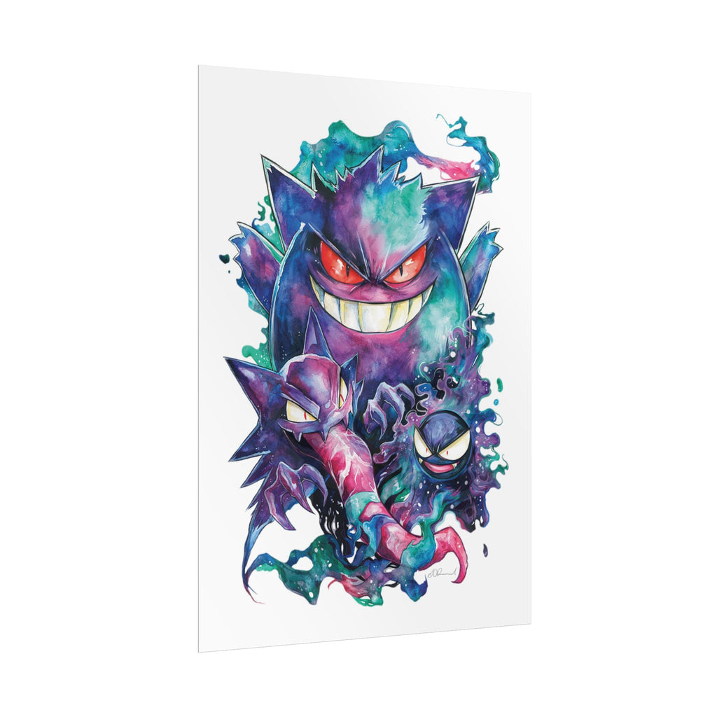 Ghostly Family Poster Print