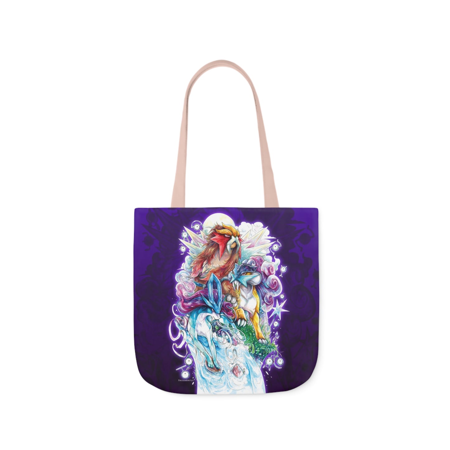 Tote Bag, 5-Color Straps - Legendary Beasts