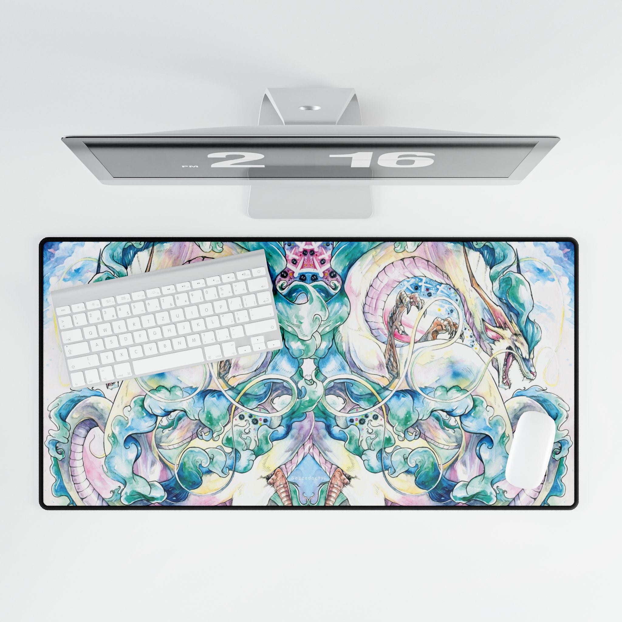 Desk Mat - Dragon Spirit of the River