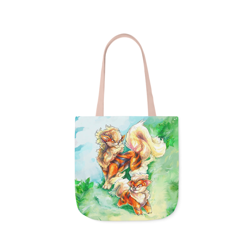 Tote Bag, 5-Color Straps - Fire Dogs