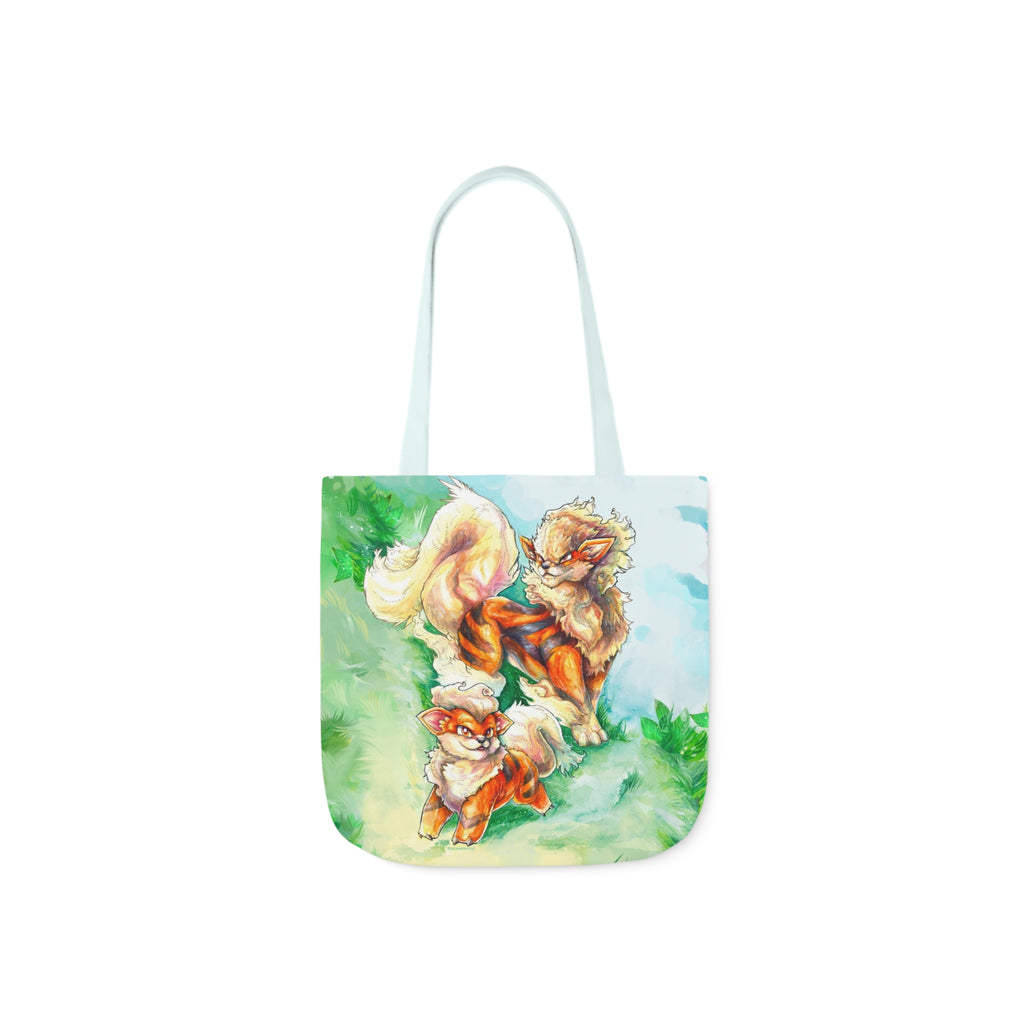 Tote Bag, 5-Color Straps - Fire Dogs