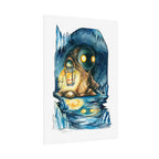 Monster in the Cave Poster Print