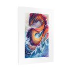 Serpent of the Waves Poster Print