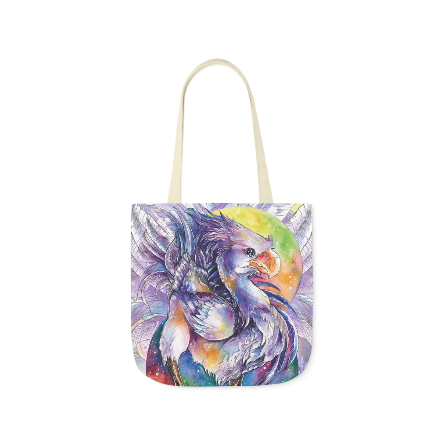 Tote Bag, 5-Color Straps - Purple Chocobo