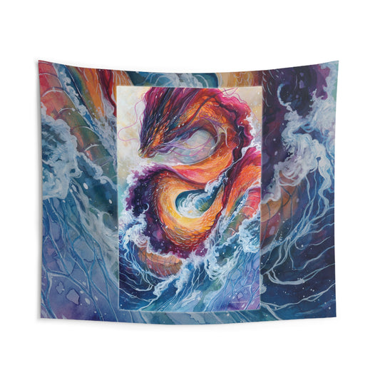 Indoor Wall Tapestries - Serpent of the Lake