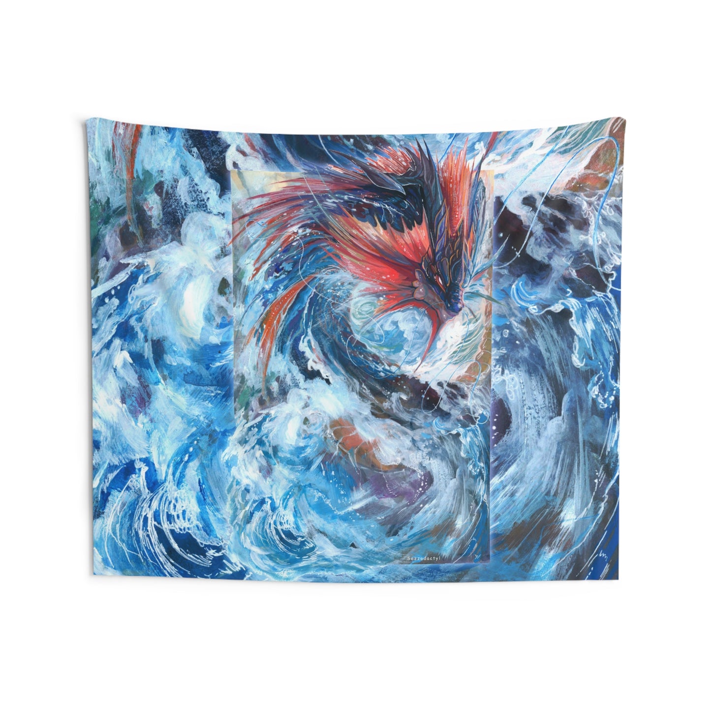 Indoor Wall Tapestries - Serpent of the Rapids