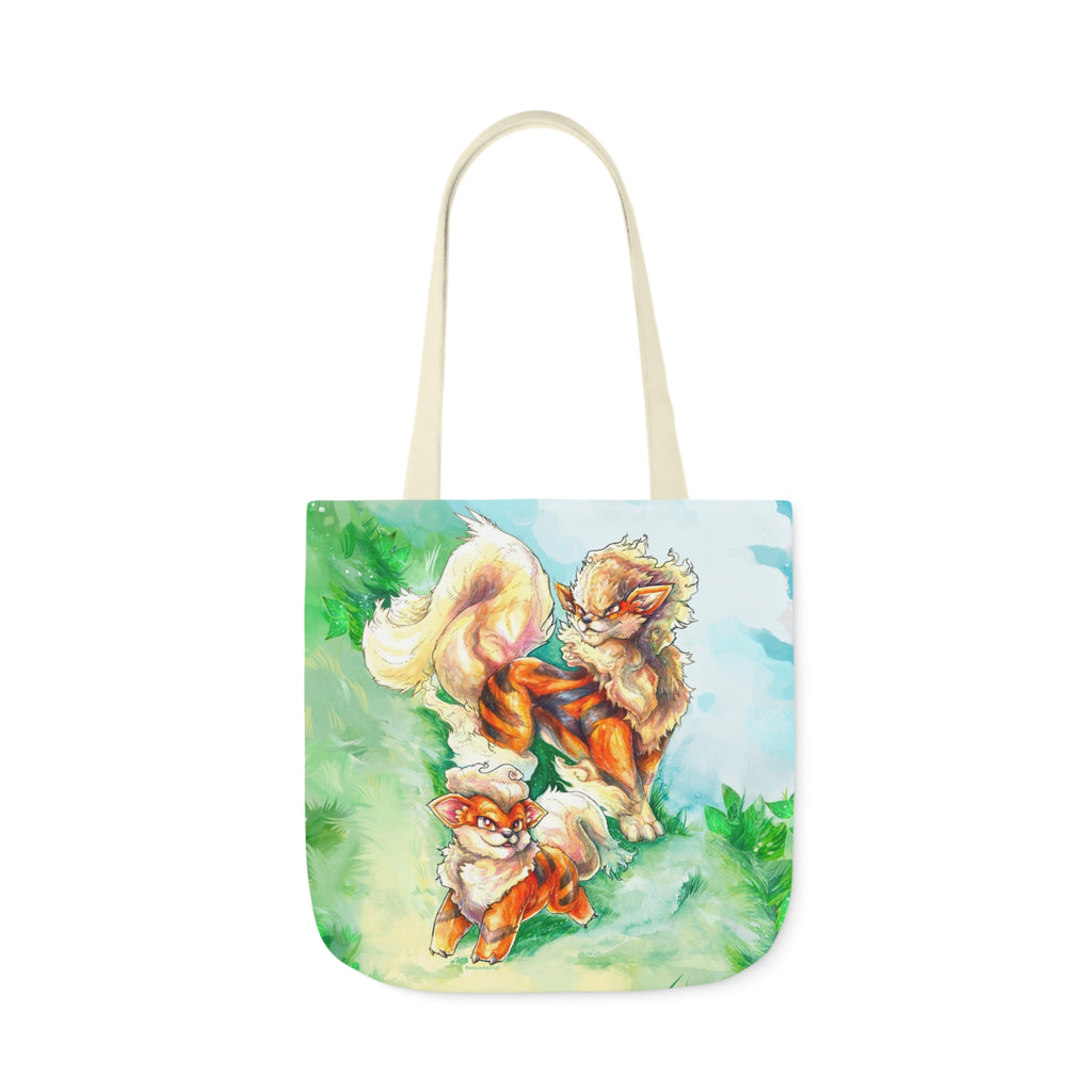 Tote Bag, 5-Color Straps - Fire Dogs