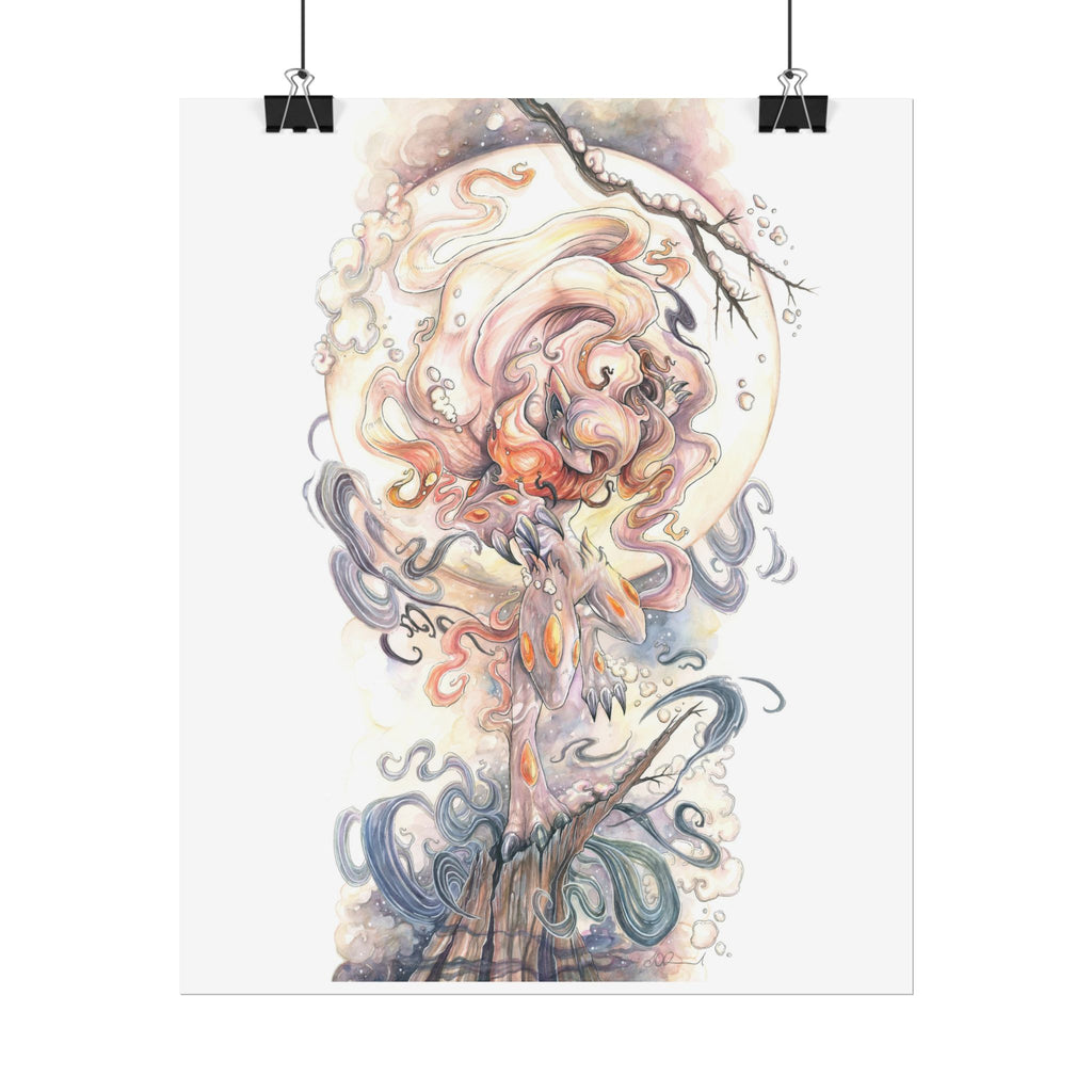 Autumn Fox Poster Print