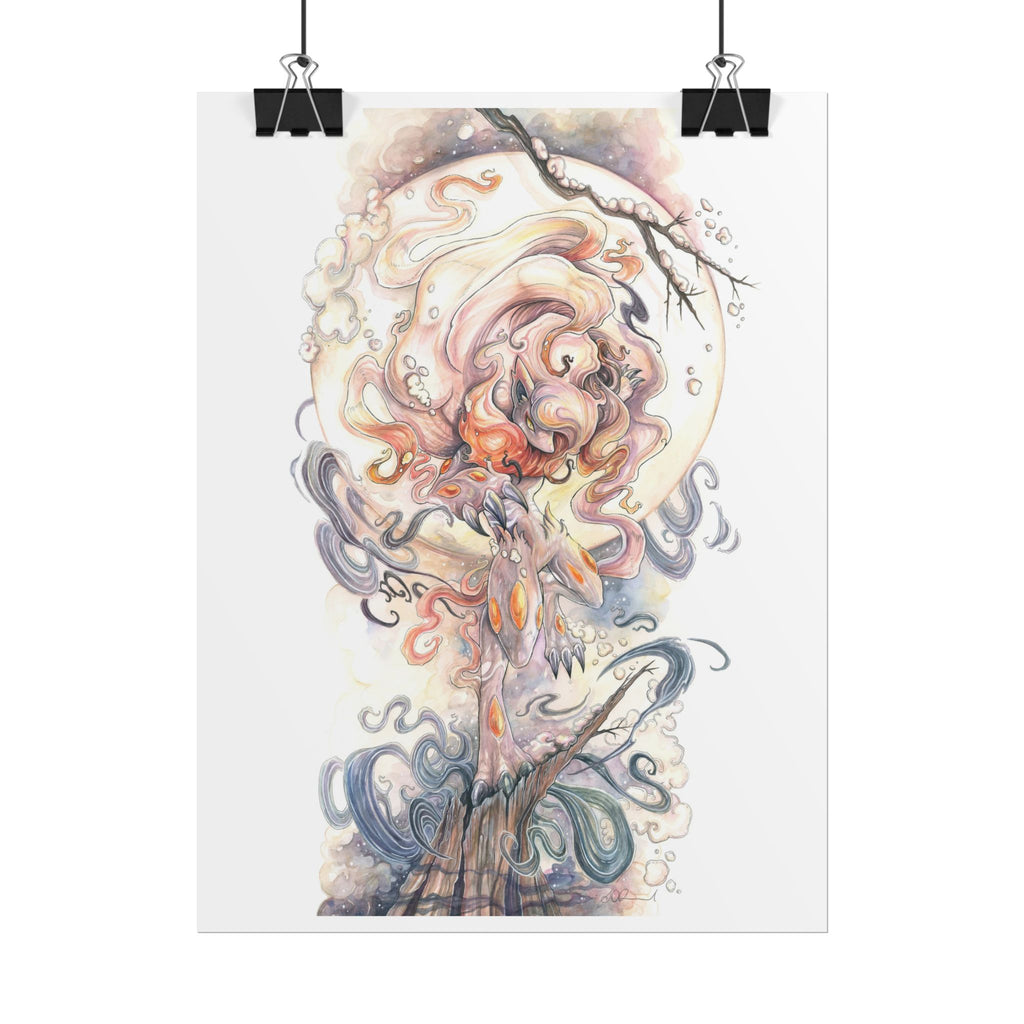 Autumn Fox Poster Print
