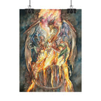 Evil Goddess of Dragons Poster Print