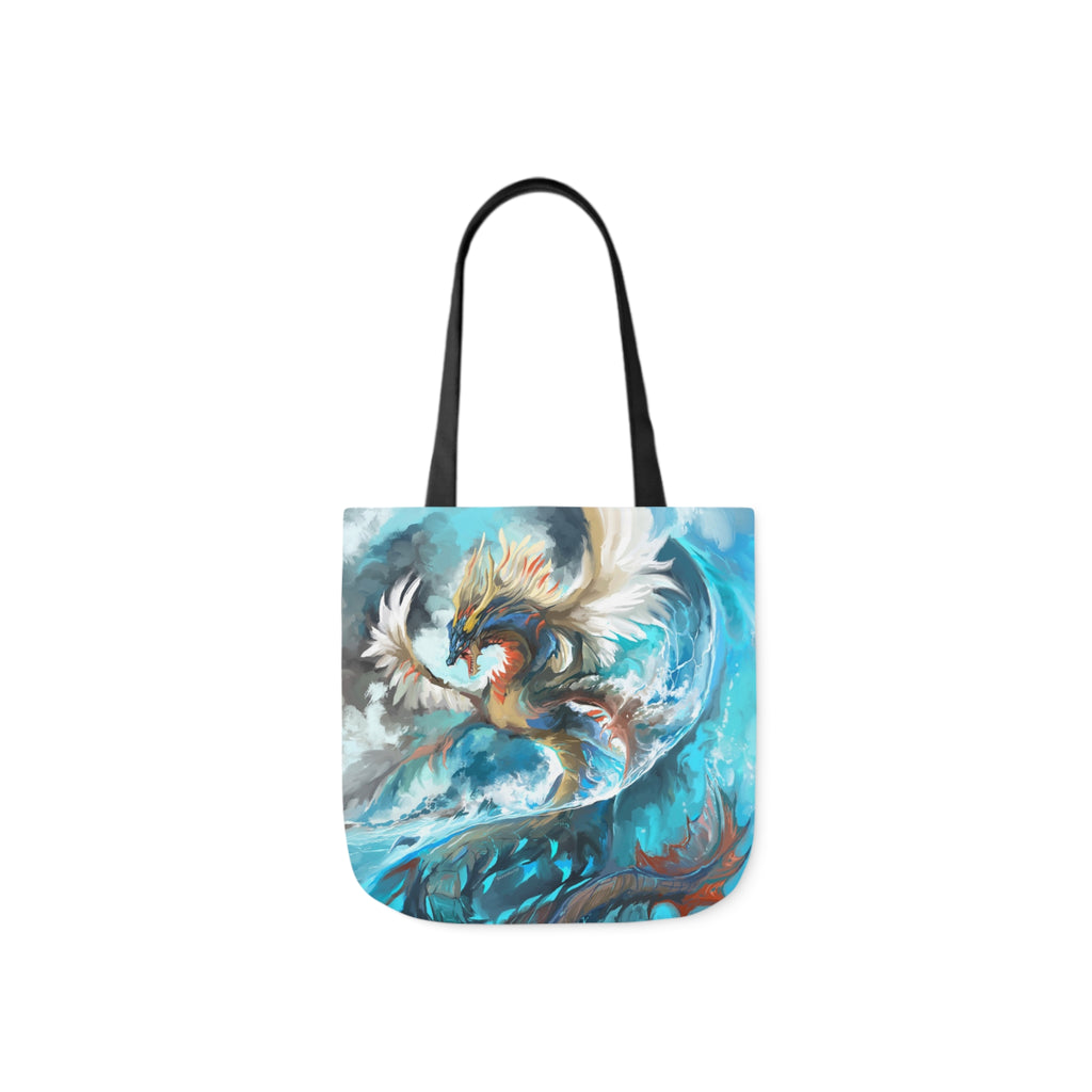 Tote Bag, 5-Color Straps - Monster of the Waves
