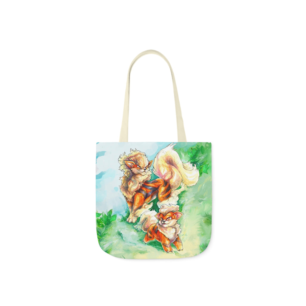 Tote Bag, 5-Color Straps - Fire Dogs
