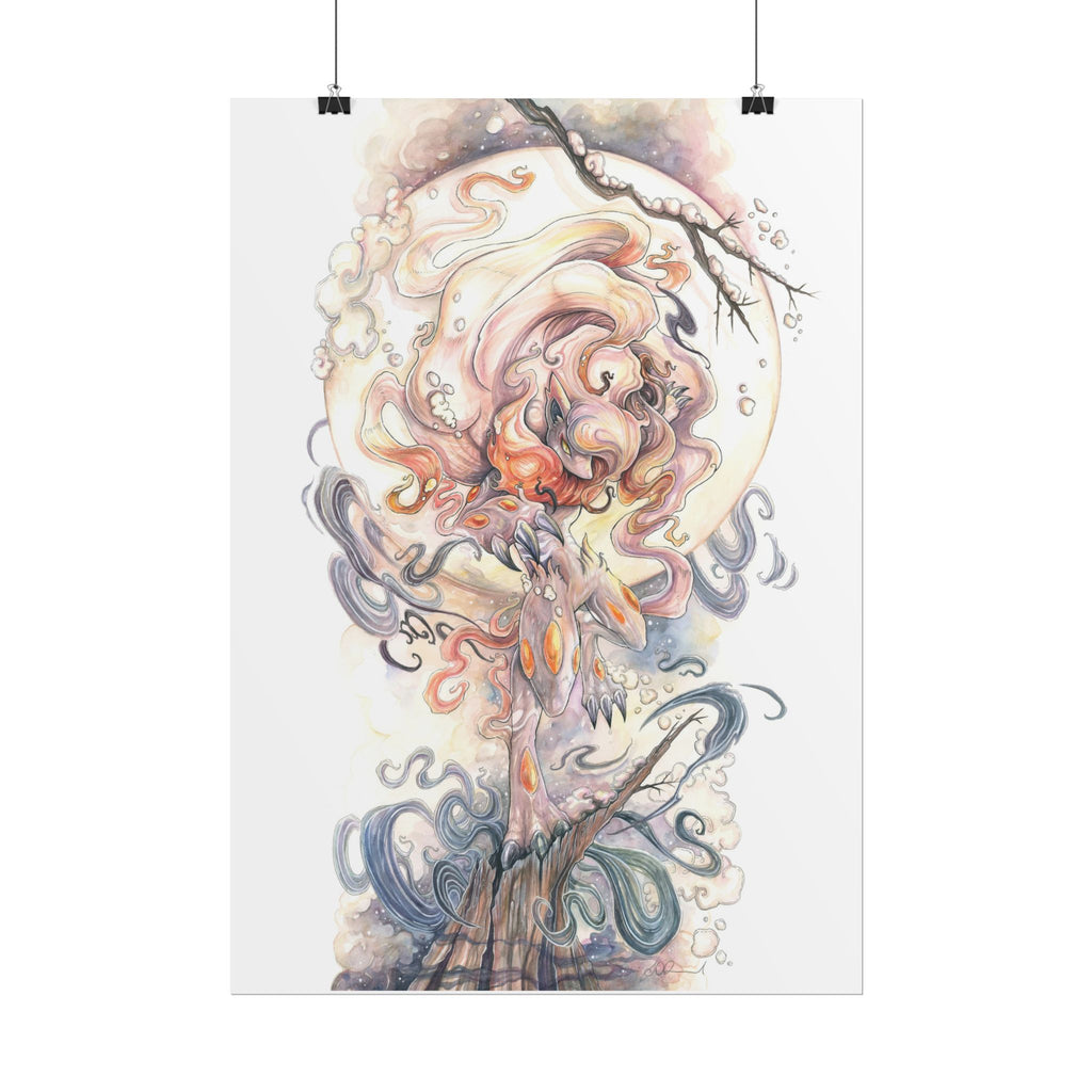 Autumn Fox Poster Print