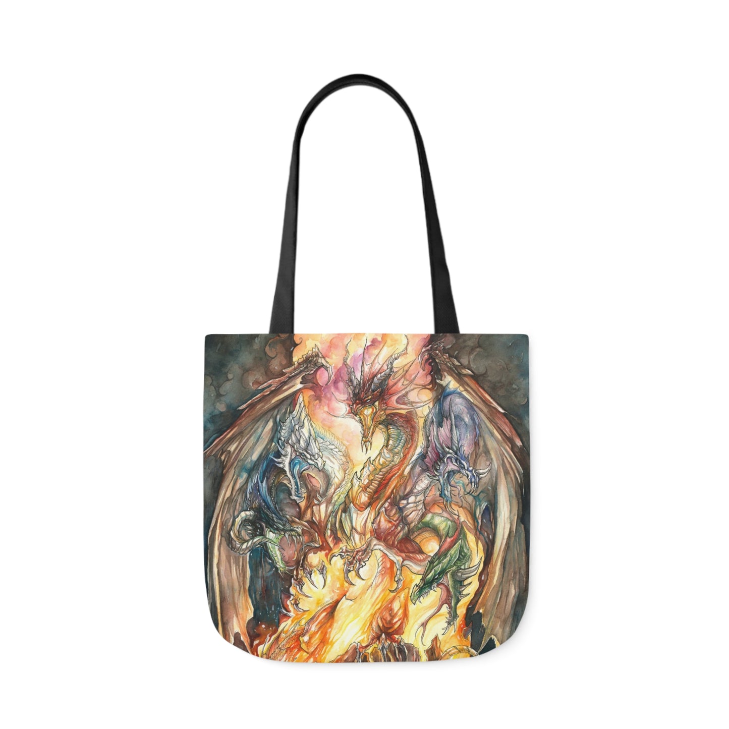 Tote Bag, 5-Color Straps - Evil Dragon Goddess