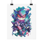 Ghostly Family Poster Print