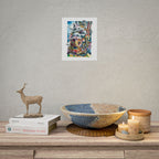 Walking Castle Poster Print