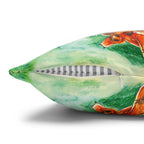 Square Poly Canvas Pillowcase - Fire Dogs