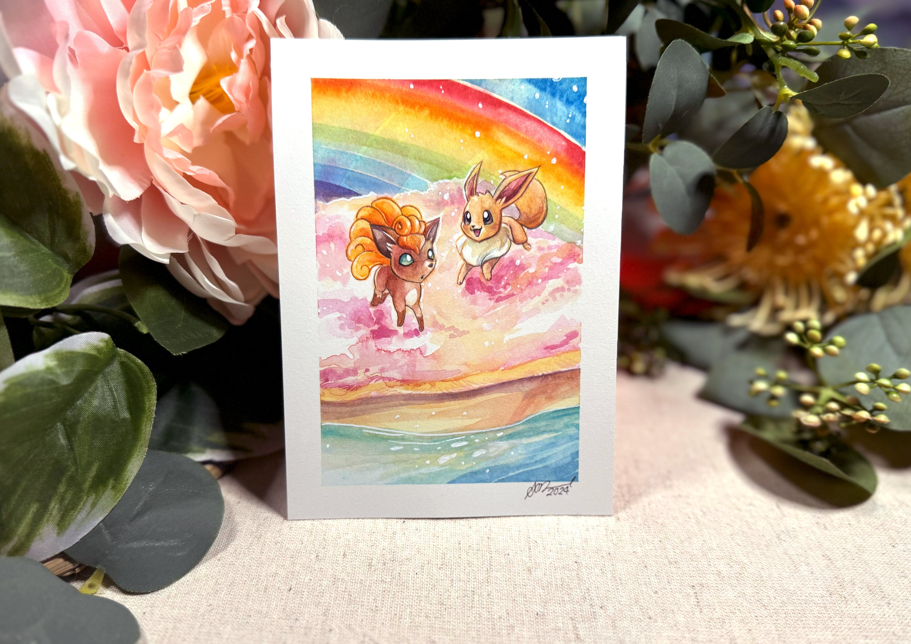 Watercolour Commission - A6 (sketch)