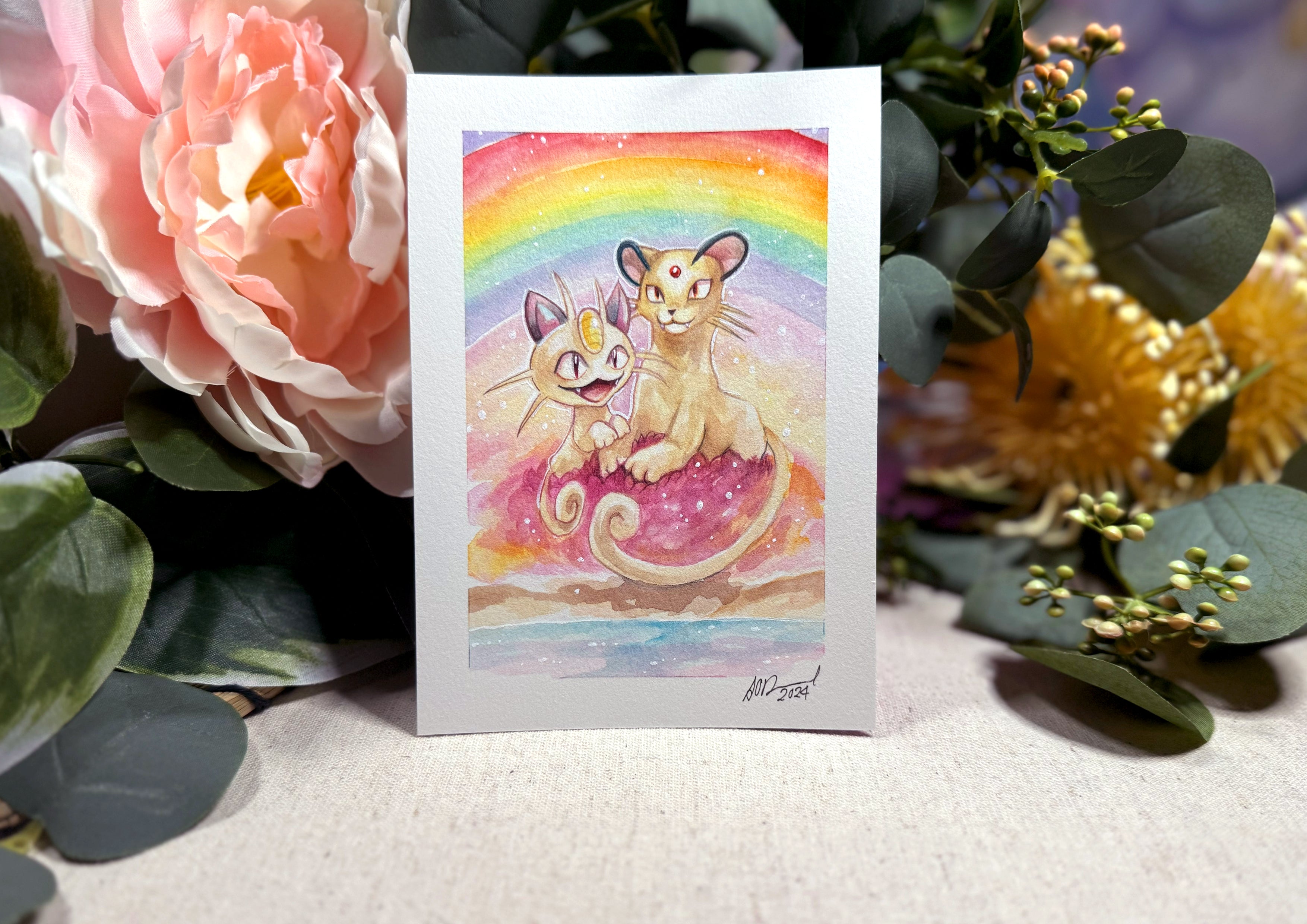 Watercolour Commission - A6 (sketch)
