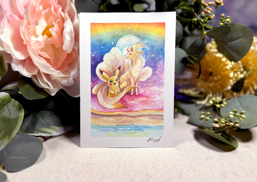 Watercolour Commission - A6 (sketch)