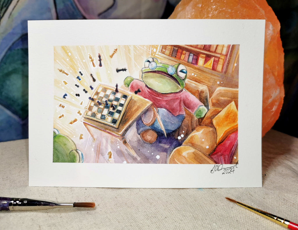 Watercolour Commission - A6 (sketch)