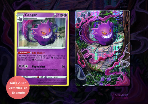 Card Alter Commission - Holo (Shiny)